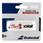 Grips Babolat Babolat Syntec Pro Pack 1 Unité-Blanc
