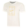 Court Dri-Fit Heritage T-shirt Hommes - cr&egrave;me, 