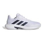Chaussures de tennis adidas adidas Court Jam Control Chaussure Moquette Hommes-Blanc,Bleu Foncé
