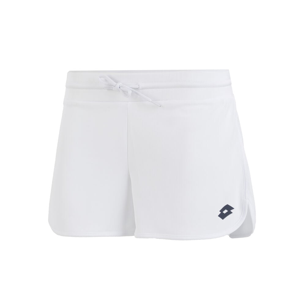 Lotto Squadra II PL Shorts Femmes - Blanc , Bleu Foncé