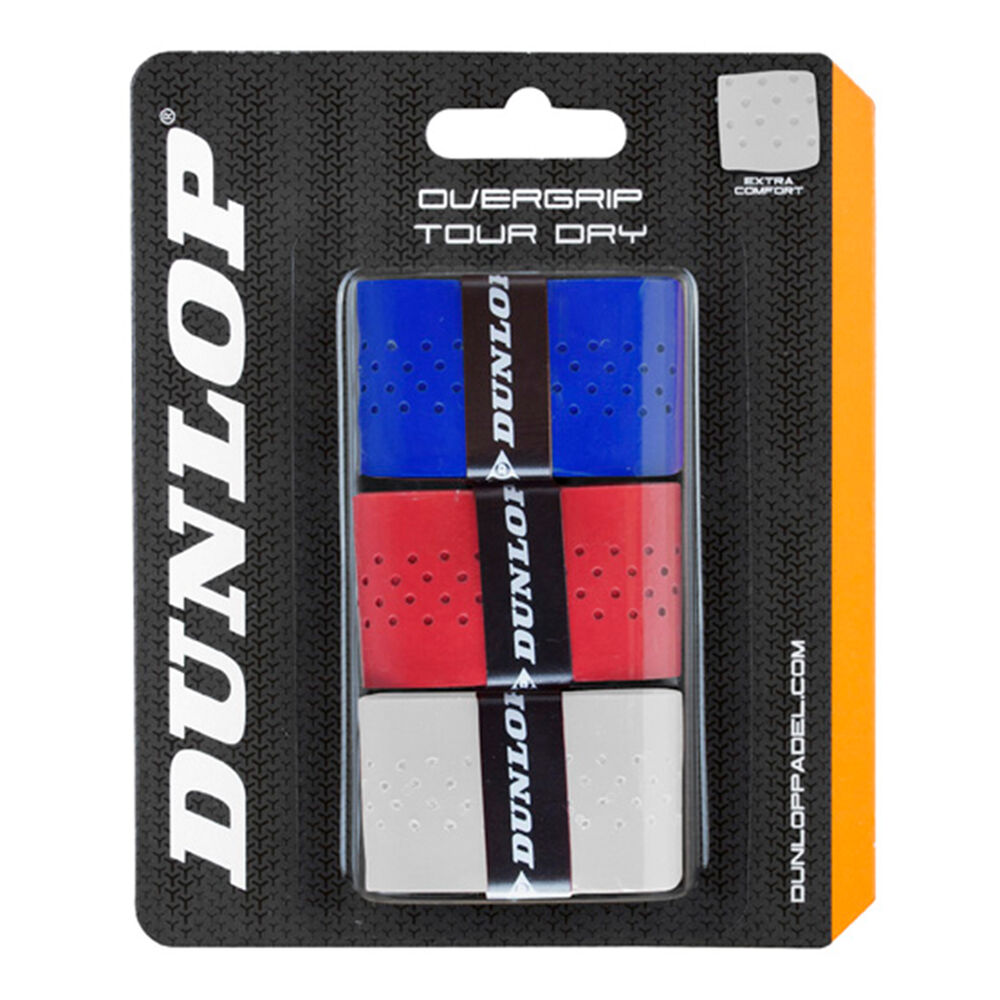 Dunlop Tour Dry Pack De 3 - Blanc , Rouge