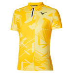 V&ecirc;tements Mizuno Mizuno Daybreakers Shadow Polo Hommes-Jaune