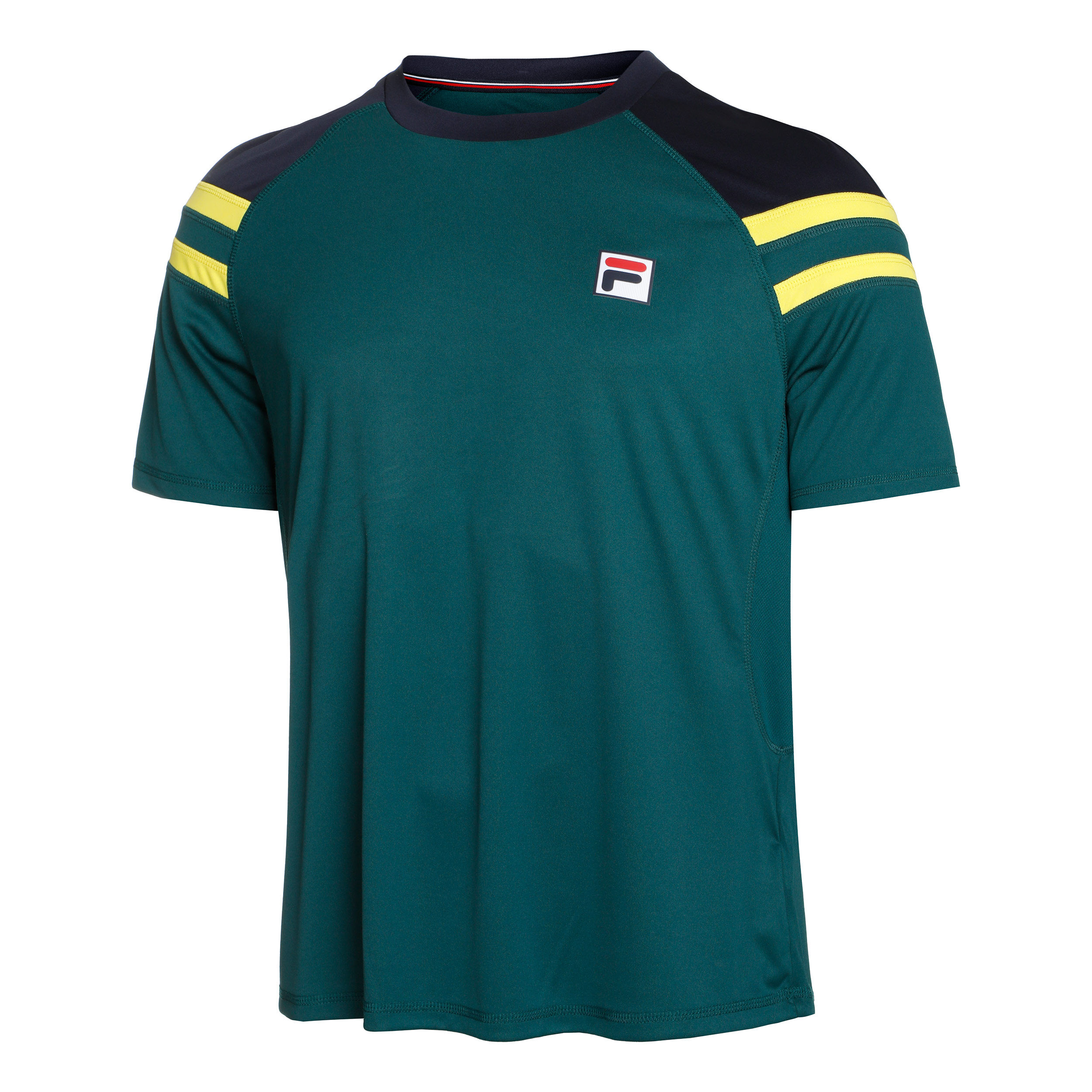 Buy Fila Frankie T shirt Hommes Vert Fonc online Tennis Point FR