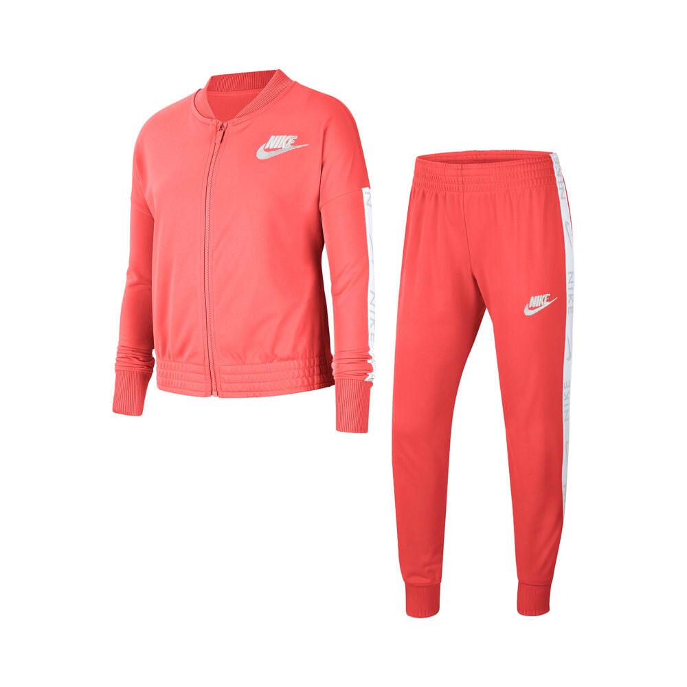 Nike Sportswear Survêtement Filles - Corail , Blanc