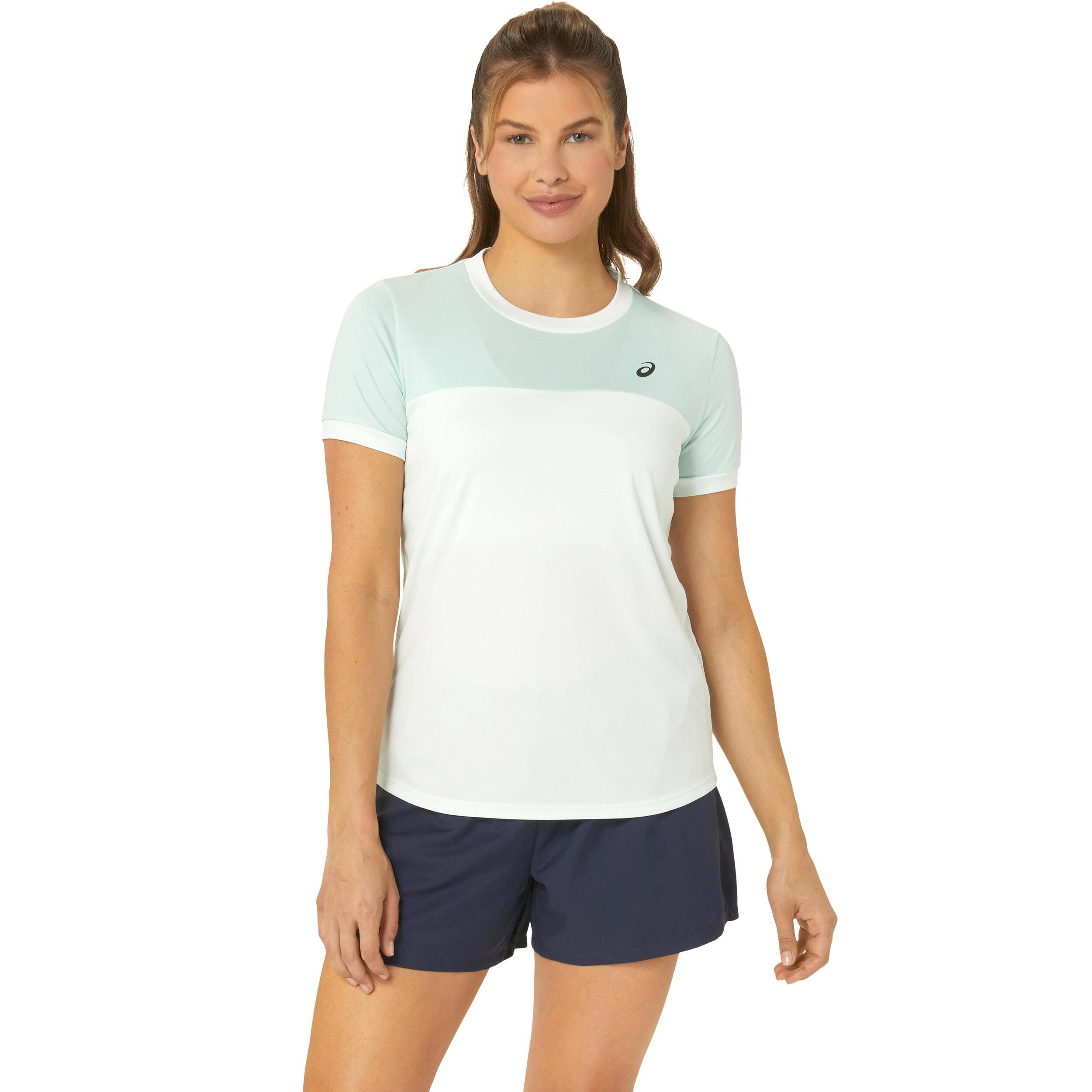 Buy ASICS Court T shirt Femmes Blanc Mint online Tennis Point FR