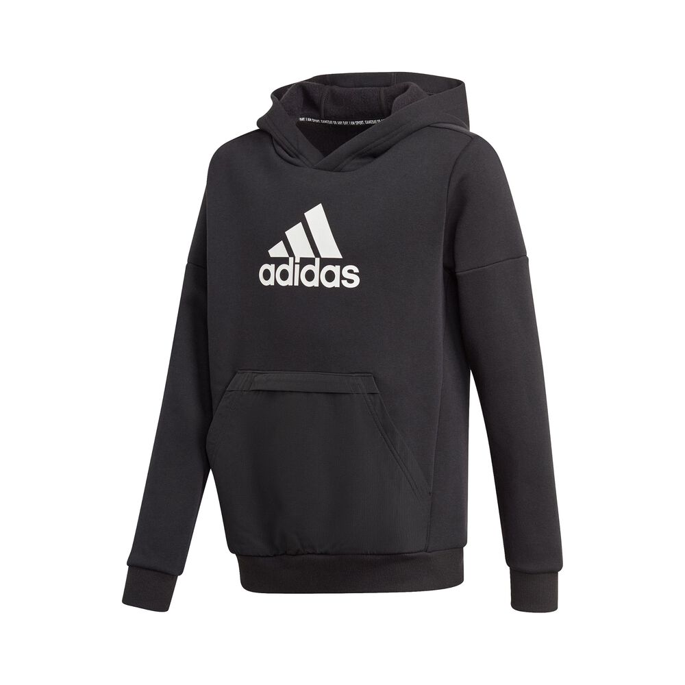 adidas Badge Of Sports Freelift Sweat à Capuche Garçons - Noir , Blanc