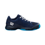 Chaussures de tennis Wilson Wilson Rush Pro Chaussures Toutes Surfaces Enfants-Bleu Foncé,Bleu Foncé