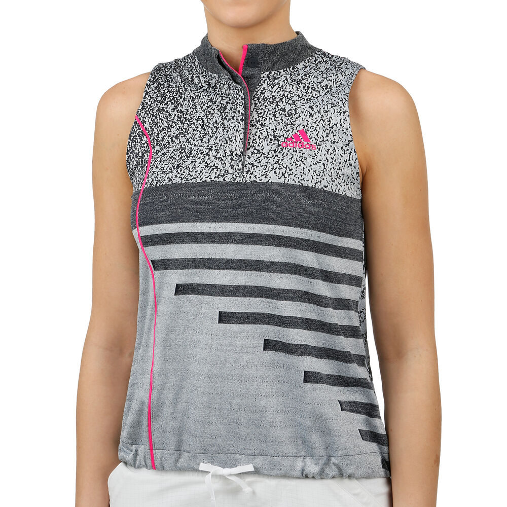 adidas Seasonal Débardeur Tank Top Femmes - Gris Foncé, Gris Clair