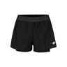 Teamline 2in1 Shorts Femmes - noir