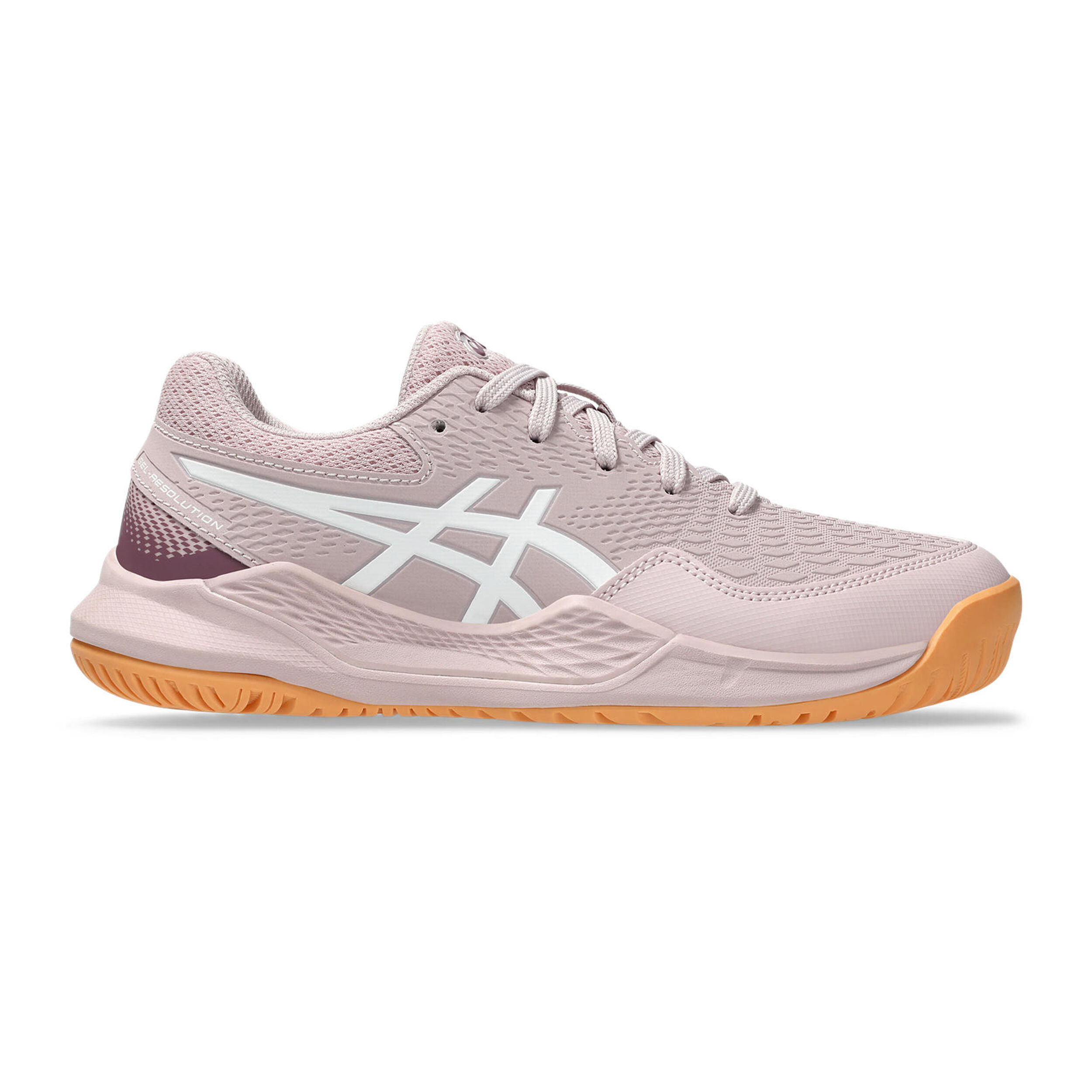 Buy ASICS Gel Resolution 9 GS Chaussures Toutes Surfaces Enfants Beige Blanc online Tennis Point FR