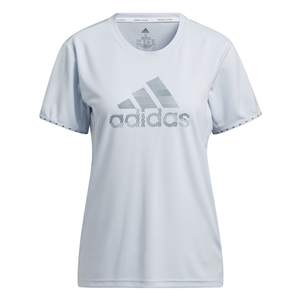 adidas Bade Of Sport Necessi T-shirt Femmes - Gris , Bleu