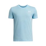 Vêtements De Tennis Under Armour Ua B Sportstyle Lc Ss-Blu