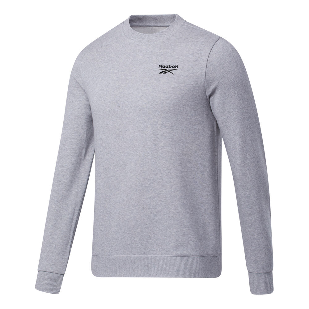 Reebok Ripped FT Crew Sweat-shirt Hommes - Gris Clair , Noir