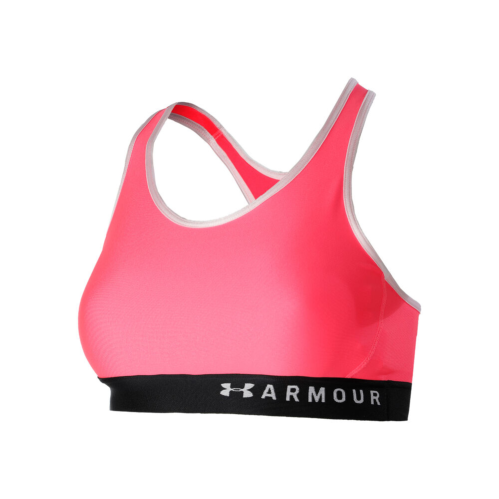 Under Armour Mid Soutien-gorge Sport Femmes - Pink , Noir