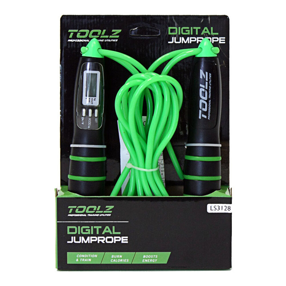 TOOLZ Digital Corde à Sauter - Vert , Noir