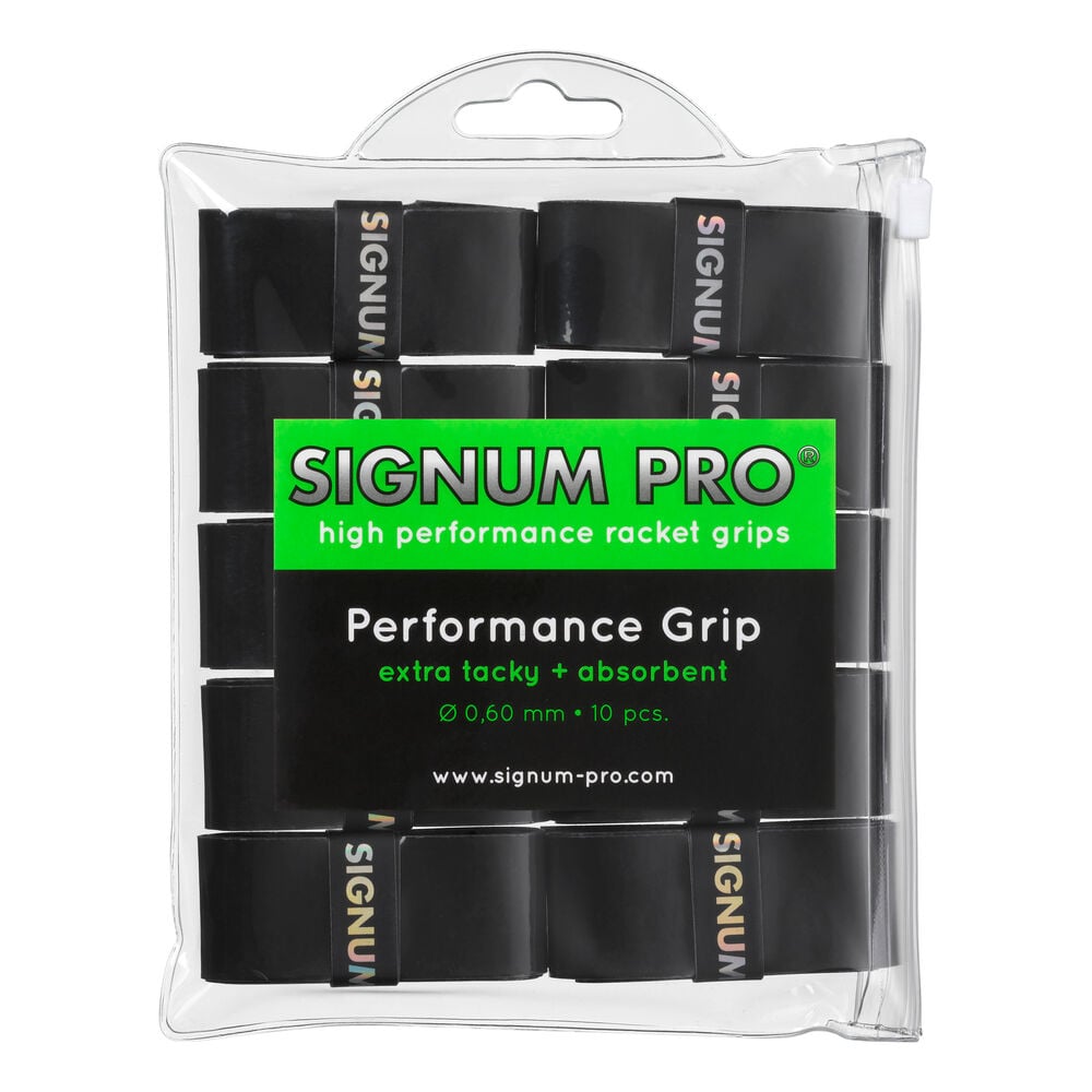Signum Pro Performance Grip Pack De 10 - Noir