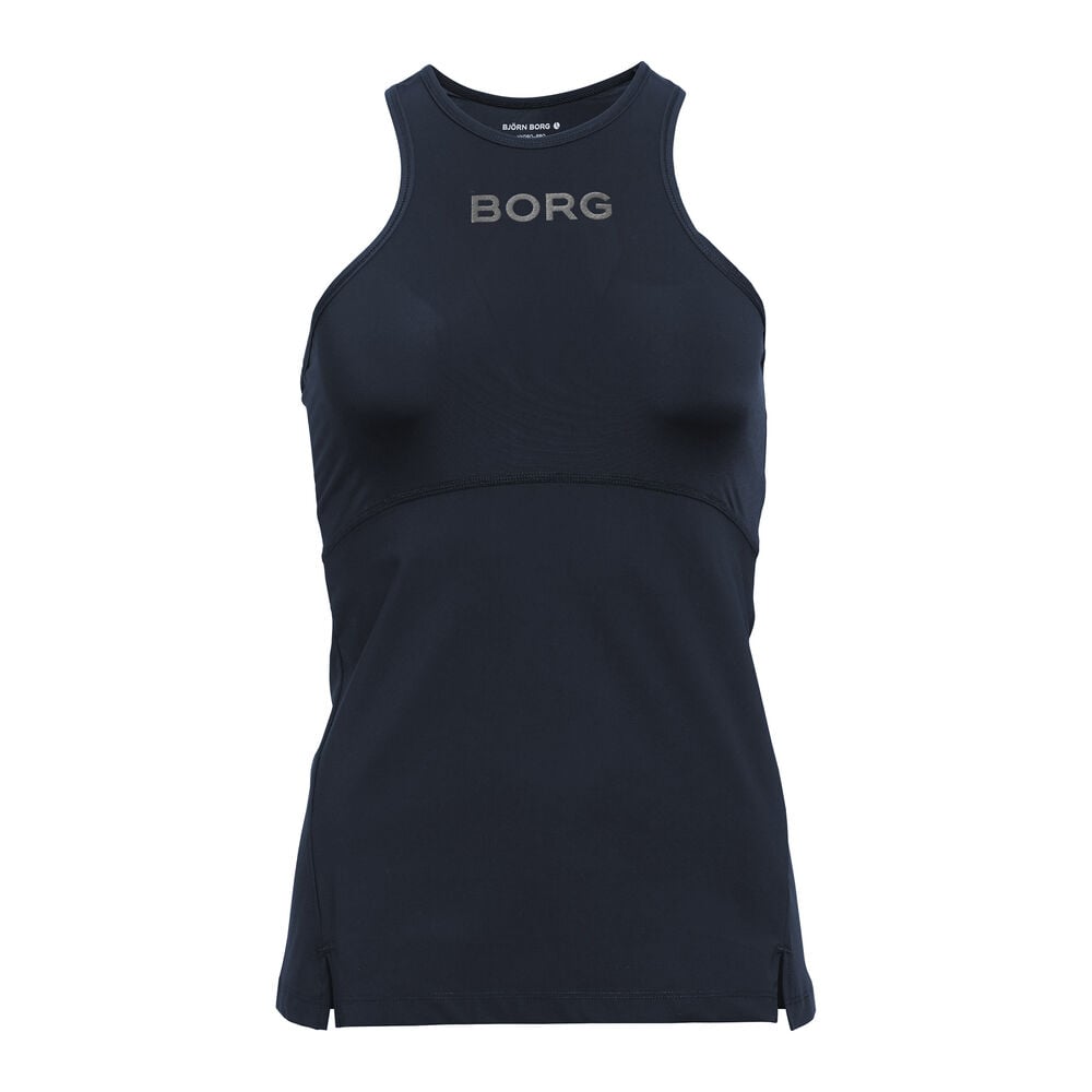 Björn Borg California Power Débardeur Tank Top Femmes - Bleu Foncé , Argent