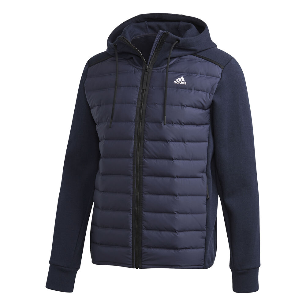 adidas Varilite Hybrid Veste De Survêtement Hommes - Bleu Foncé , Blanc