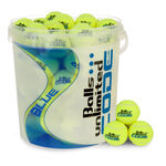 Balles De Tennis Balls Unlimited Code Blue (drucklos) 60er Beutel inkl. Eimer