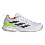 Chaussures de tennis adidas adidas Avaflash Chaussures toutes surfaces Femmes - blanc, vert fluo