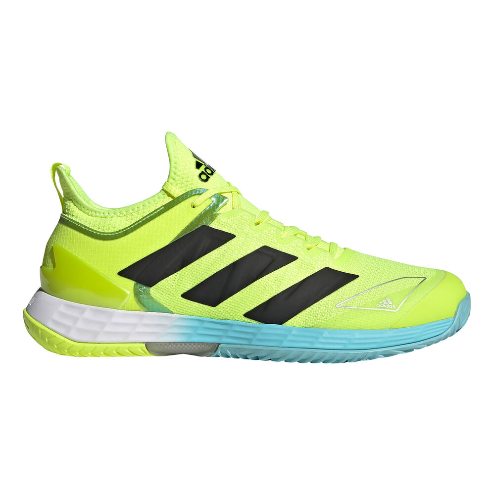 adidas Adizero Ubersonic 4 Chaussures Toutes Surfaces Hommes - Jaunes Fluo , Noir