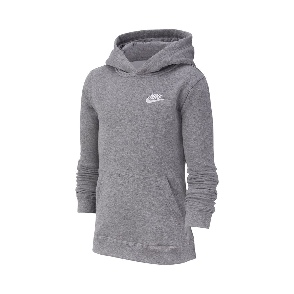 Nike Sportswear Sweat à Capuche Garçons - Gris Clair , Blanc