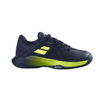 Chaussures de tennis Babolat Babolat Propulse 3 Chaussure terre battue Enfants - noir, jaunes fluo