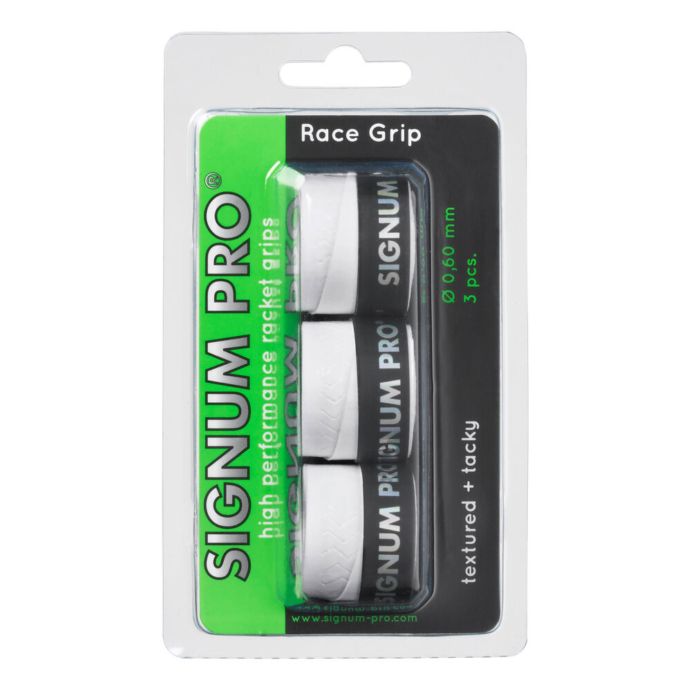 Signum Pro Race Grip Pack De 3 - Blanc
