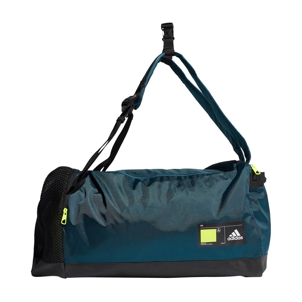 adidas 4ATHLTS ID Duffle M Sac De Sport - Bleu Foncé , Jaune Lemon