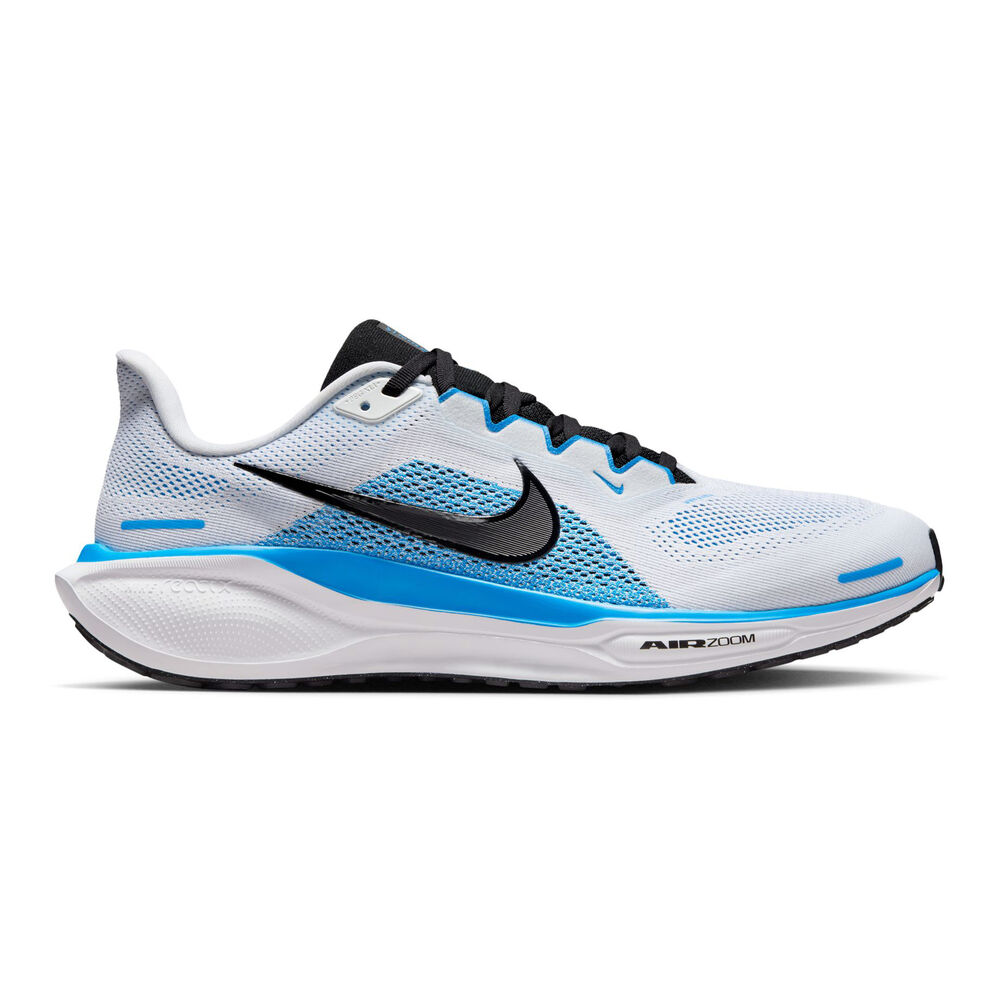 Nike Pegasus 41 Homme Blanc Bleu Nike Pegasus 41 Chaussure de running sans stabilisateurs Hommes-blanc, bleu clair