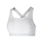 Vêtements Under Armour Under Armour Crossback Mid Soutien-gorge Sport Femmes-Blanc,Gris