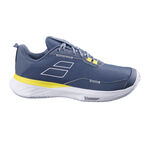 Chaussures de tennis Babolat Babolat Sfx Evo Ac Chaussures Toutes Surfaces Hommes-Bleu Foncé,Jaune