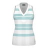 Performance Débardeur Tank Top Femmes-Blanc,Mint