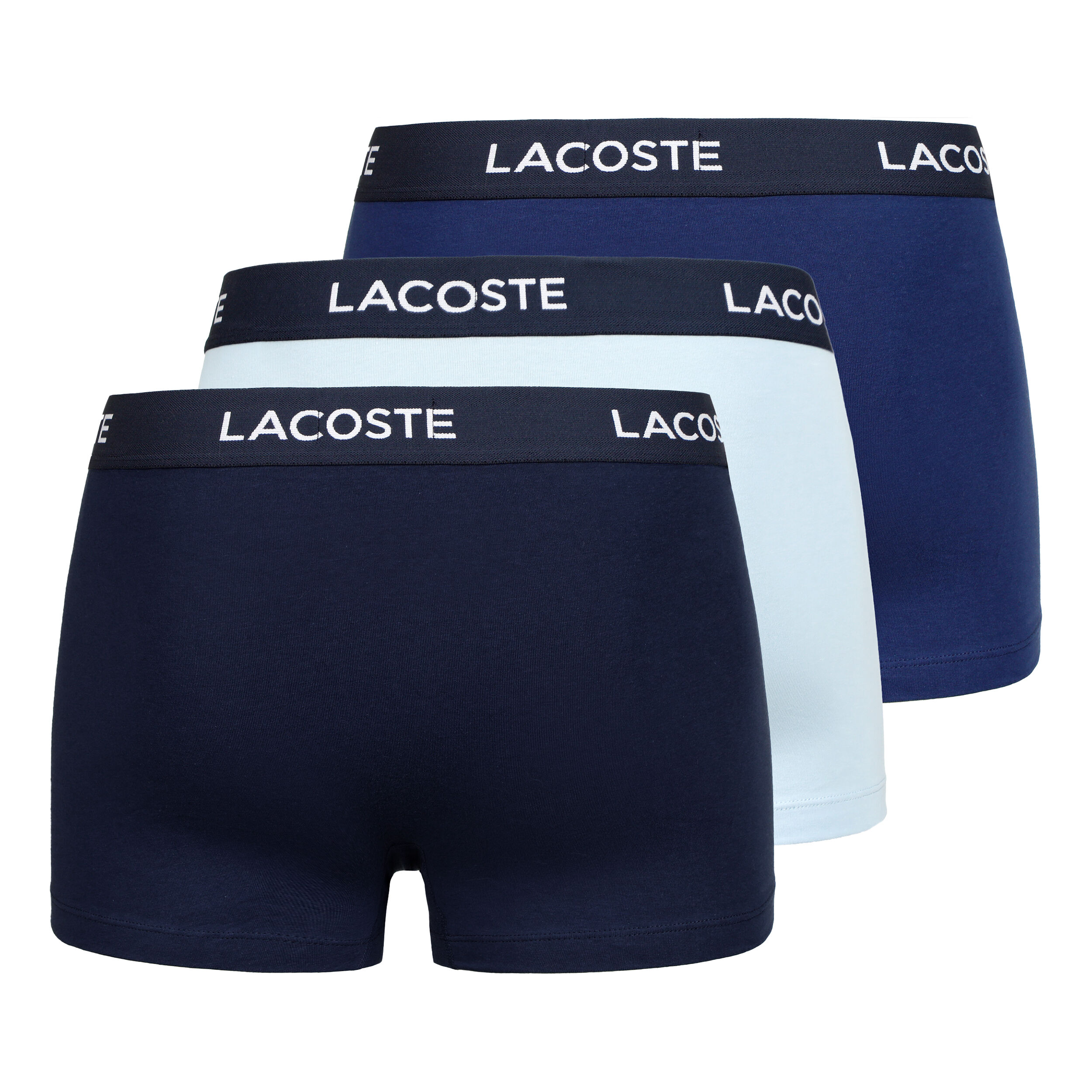 Buy Lacoste Calecon Pack De 3 Hommes Bleu Fonce online Tennis Point FR