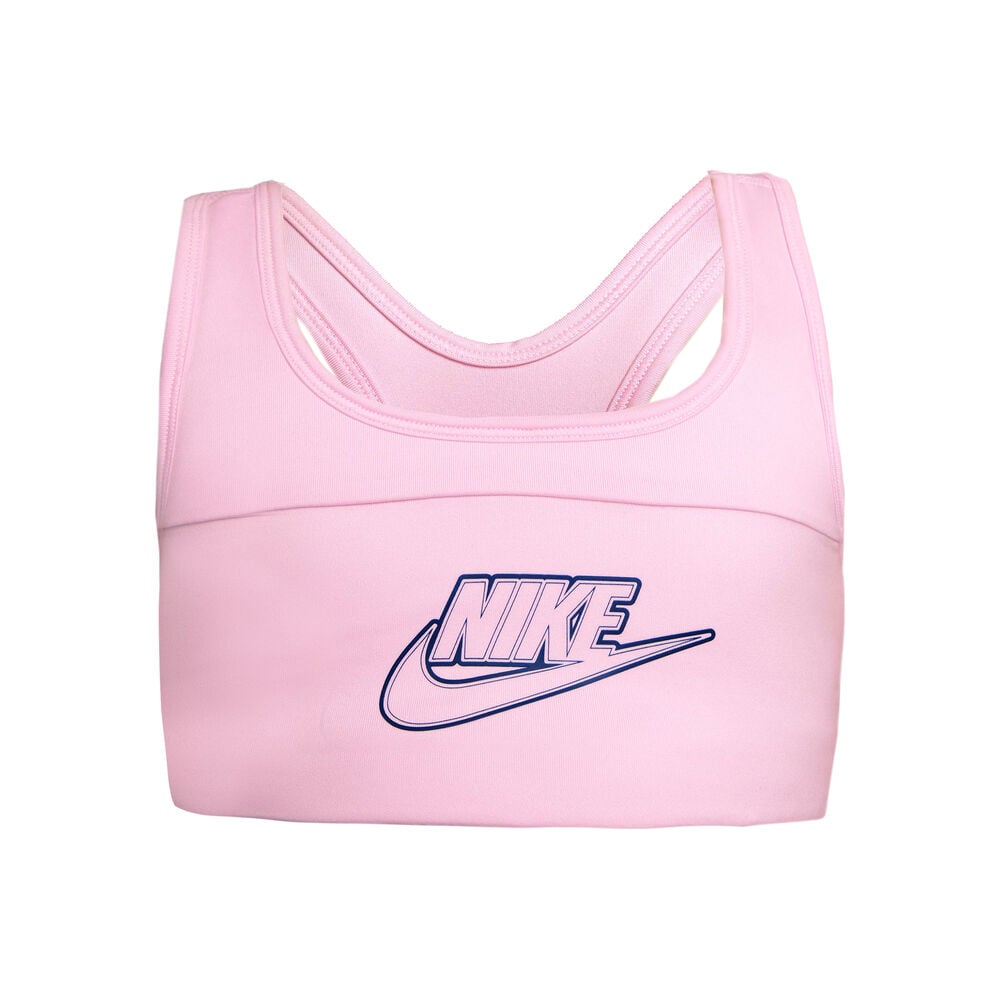Nike Dri-Fit Swoosh Futura Soutien-gorge Sport Filles - Rosé, Bleu