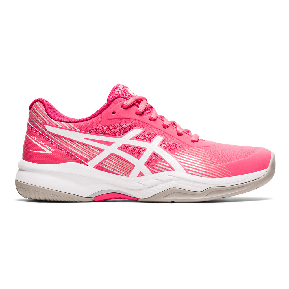 Asics Gel-Game 8 Chaussures Toutes Surfaces Femmes - Pink , Blanc