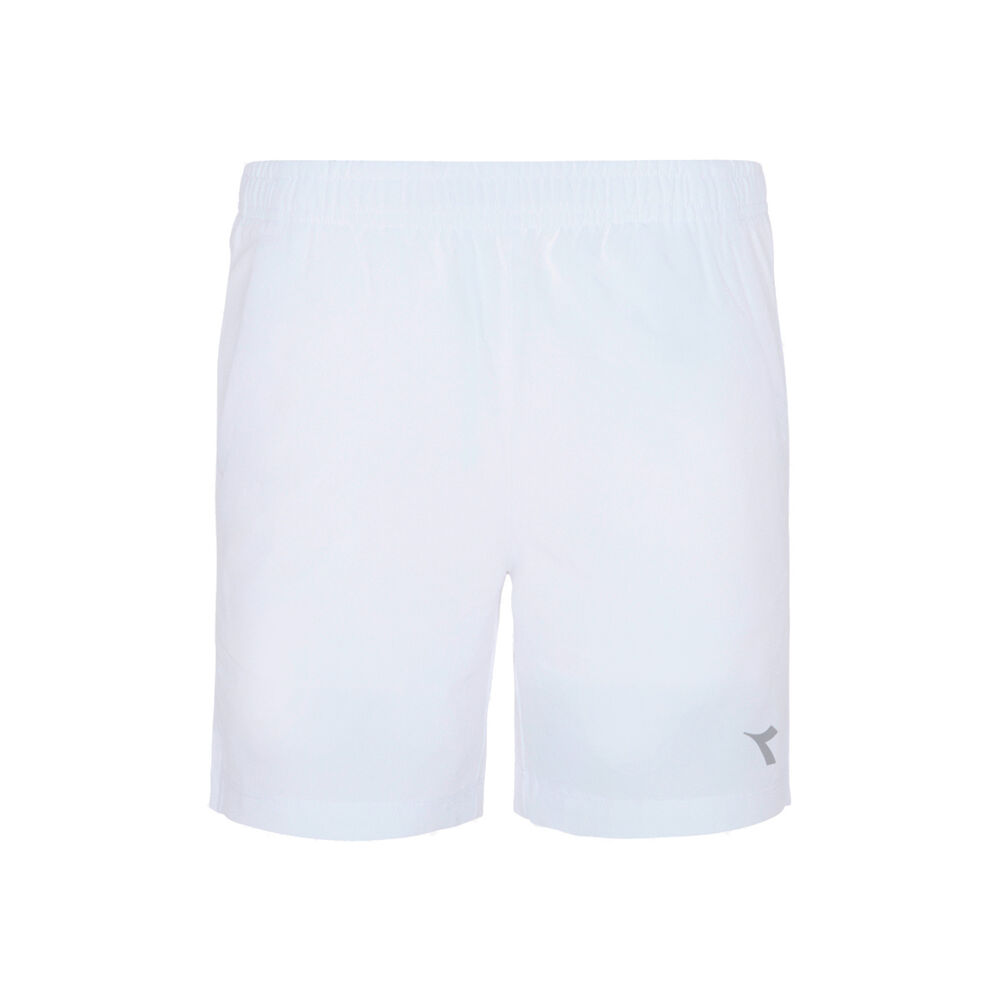Diadora Court Shorts Garçons - Blanc , Gris Clair