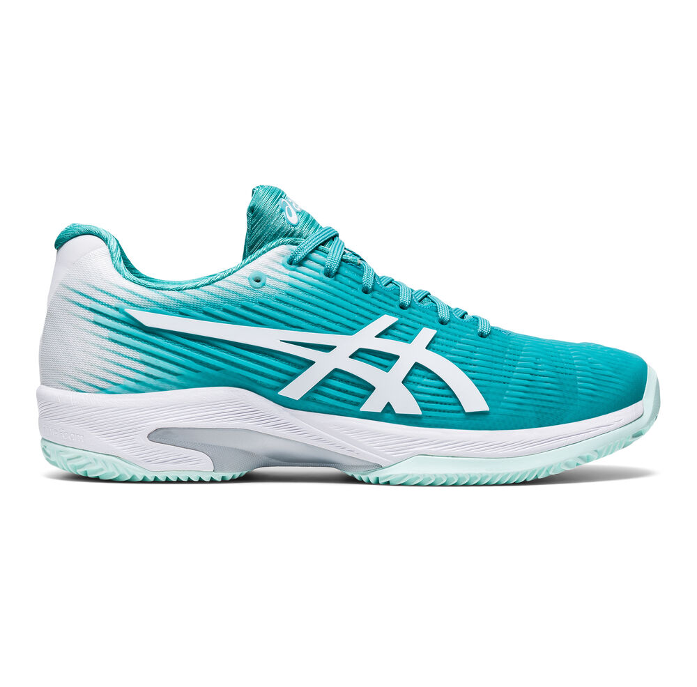 Asics Solution Speed FF Clay Chaussure Terre Battue Femmes - Turquoise , Blanc