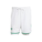 Vêtements adidas adidas 7in Shorts Hommes-Blanc,Vert