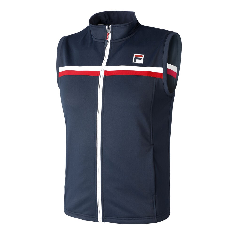Fila Noah Gilet Hommes - Bleu Foncé , Blanc
