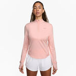 Vêtements Nike Nike Swift Half-Zip Longsleeve Maillot de course Femmes-rosé