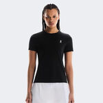 Vêtements On On Court T-shirt Femmes - noir, multicouleur