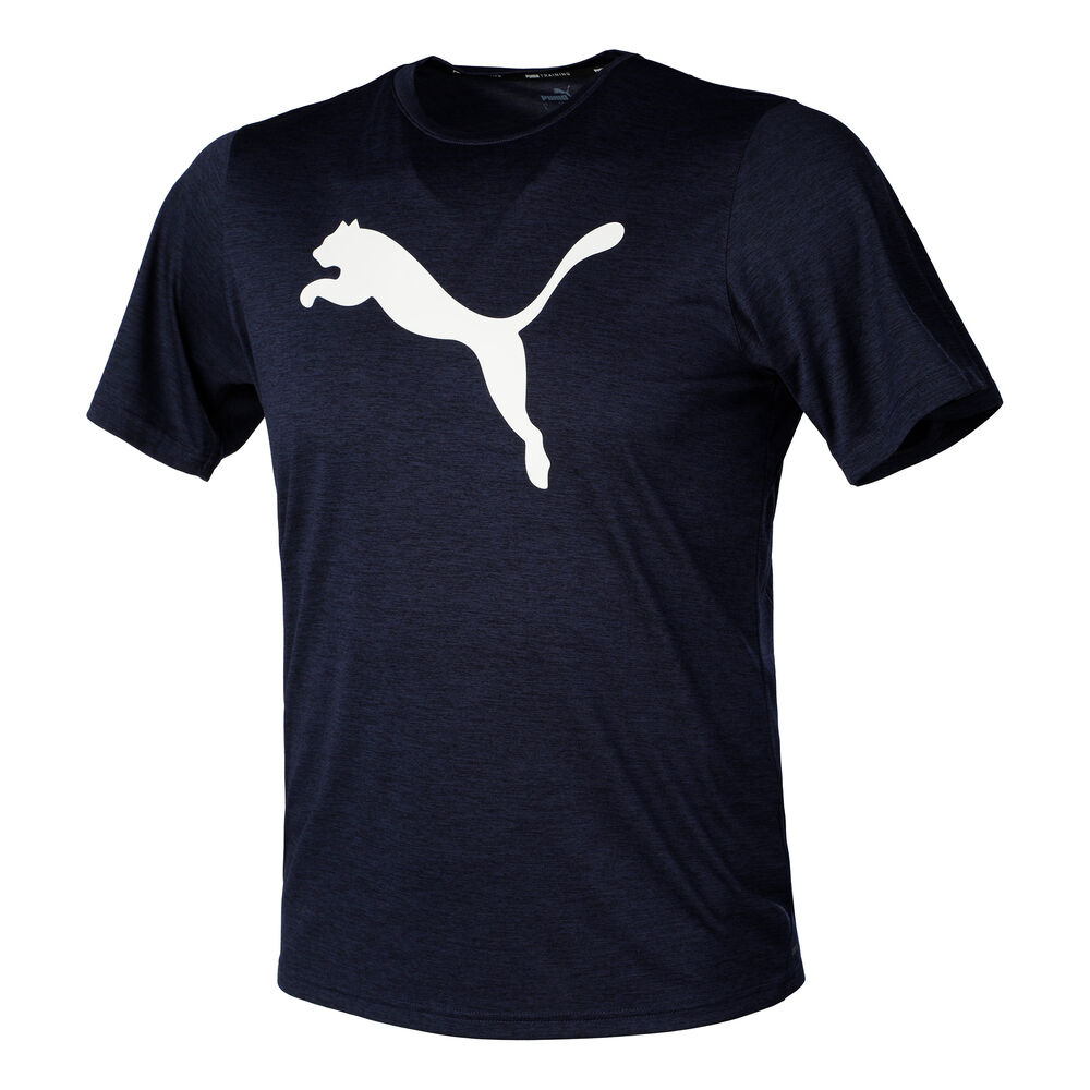 Puma Favorite Heather Cat T-shirt Hommes - Bleu Foncé