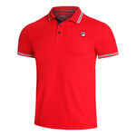 Vêtements De Tennis Fila Polo Button Piro Men