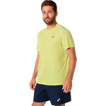 V&ecirc;tements de tennis ASICS ASICS Court T-shirt Hommes-vert clair