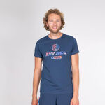Vêtements BIDI BADU BIDI BADU Ugonna Lifestyle T-shirt Hommes-Bleu Foncé