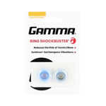 Accessoires raquettes Gamma Gamma Ring Shockbuster Antivibrateur-Bleu,Noir
