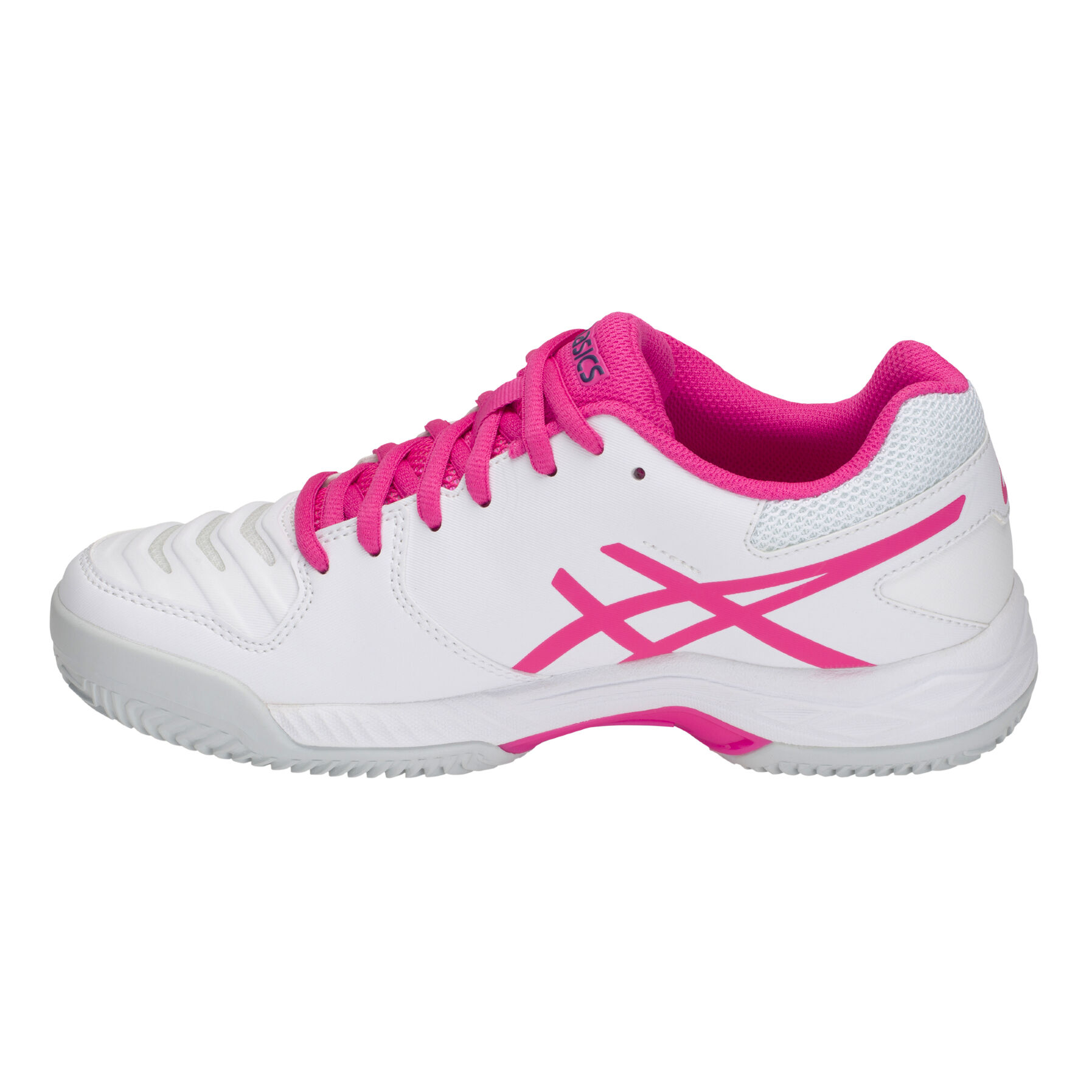 Gel Game 6 Clay Chaussure Terre Battue Femmes Blanc Pink