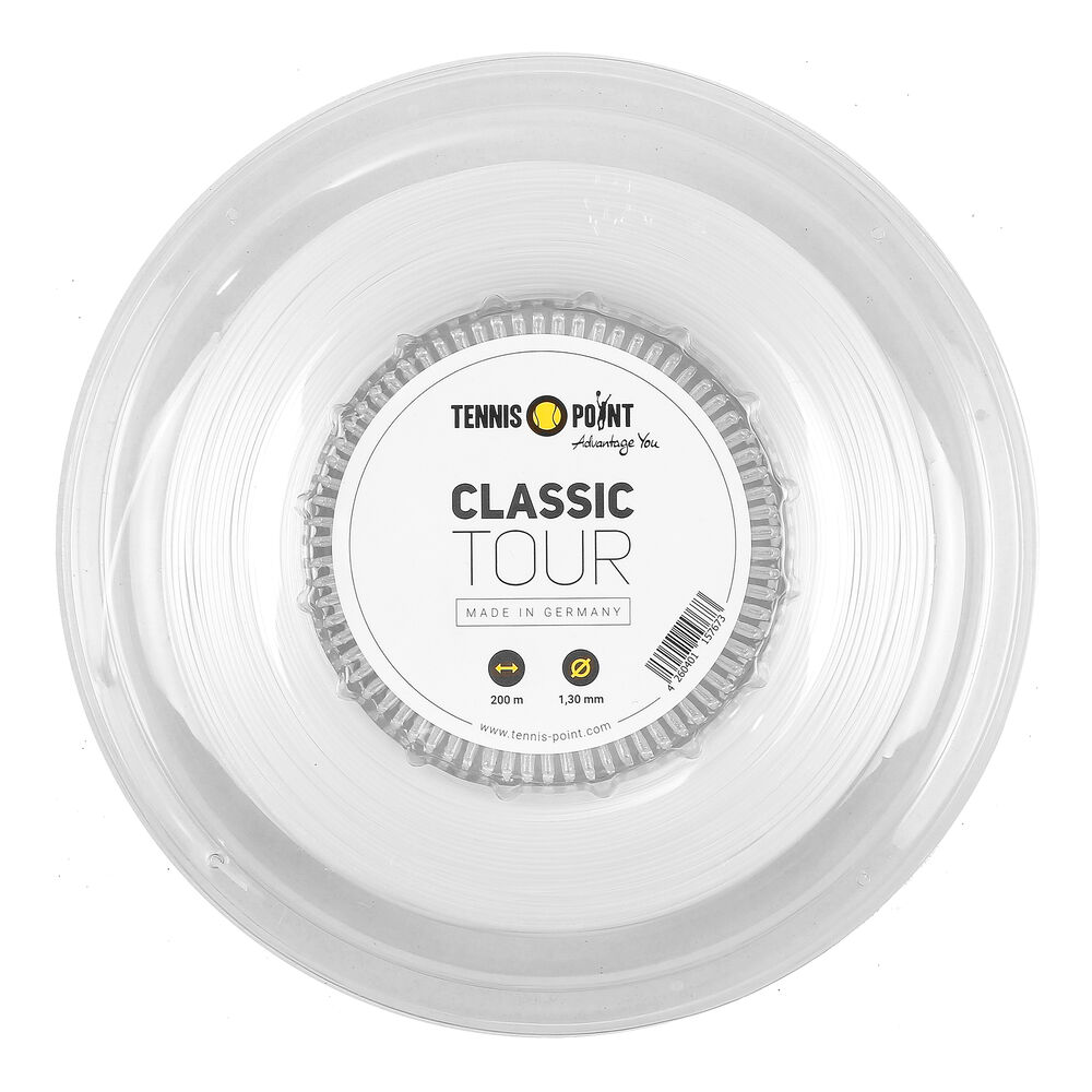 Tennis-Point Classic Tour Bobine Cordage 200m - Blanc