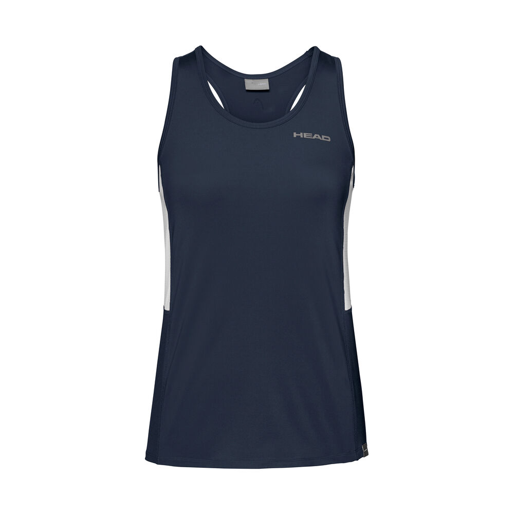 HEAD Club Débardeur Tank Top Filles - Bleu Foncé , Argent